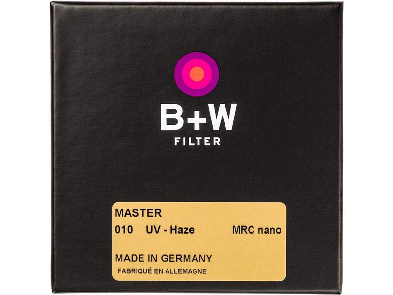 B+W 1101503 UV MASTER 10 MRC NANO 58MM - Filtro UV (Black)