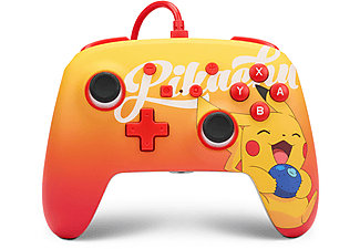POWERA Enhanced vezetékes Nintendo Switch kontroller (Oran Berry Pikachu)