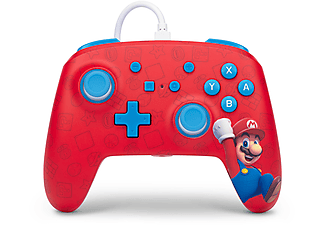 POWERA Enhanced vezetékes Nintendo Switch kontroller (Woo-hoo! Mario)