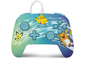 POWERA Enhanced vezetékes Nintendo Switch kontroller (Pikachu Evolution)