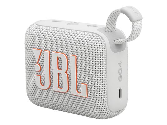 JBL Go 4 - Bluetooth Lautsprecher (Weiss)
