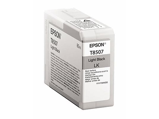 EPSON C13T850700 T8505 LIGHT - Tintenpatrone (Helles Schwarz)