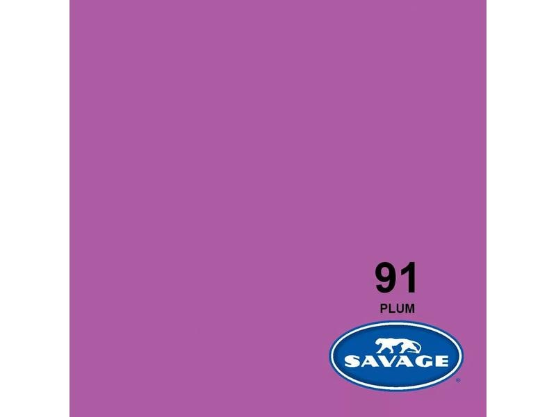 SAVAGE BACKGROUND PAPER 1.35X11M PLUM - Fotohintergrund (Violett)