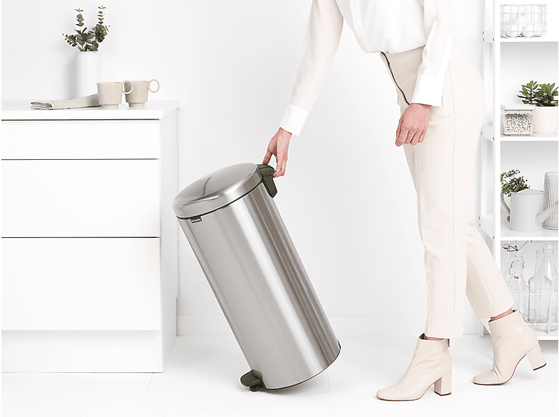Brabantia 111822 Newicon, Mülleimer, 30l, Matt Steel — Foto 2 von 5