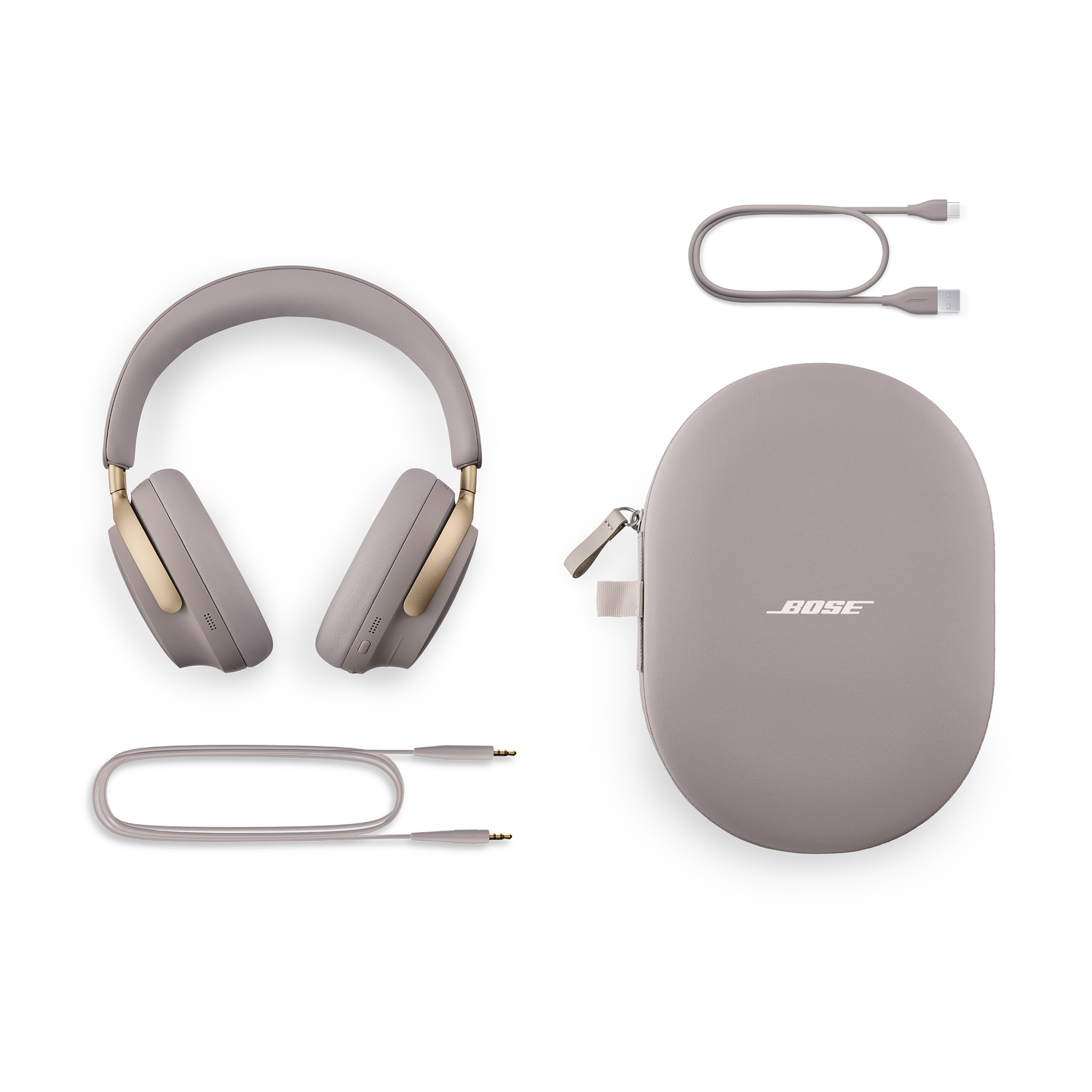 BOSE QuietComfort Ultra Over-ear Hoofdtelefoon Beige
