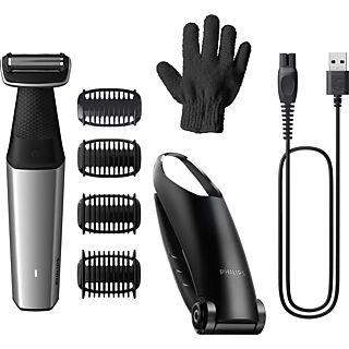 PHILIPS BG5021/16 - Bodygroomer (Schwarz/Silber)