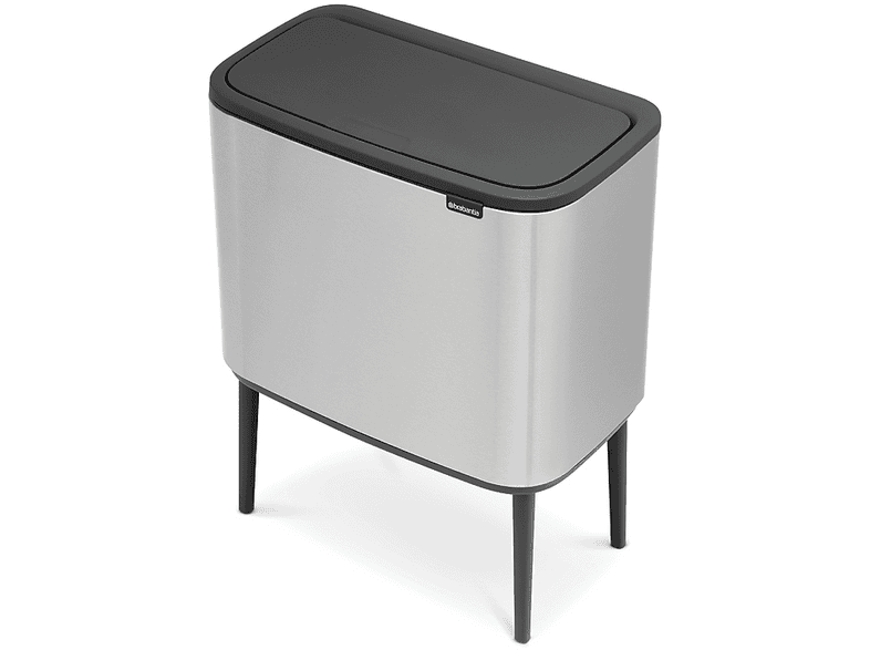 Brabantia 316227 BO touch bin, Mülleimer, 11+23l, Matt Steel Fingerprint Proof — Foto 2 von 5
