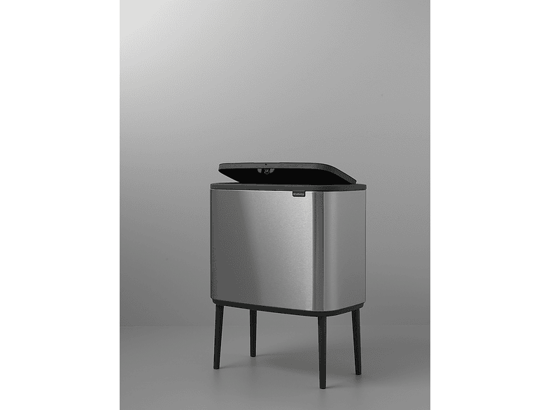 Brabantia 316227 BO touch bin, Mülleimer, 11+23l, Matt Steel Fingerprint Proof — Foto 3 von 5