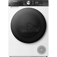 MediaMarkt HISENSE DH5S902BW - Warmtepompdroger - 9 kg - 64 dB - Energielabel C aanbieding