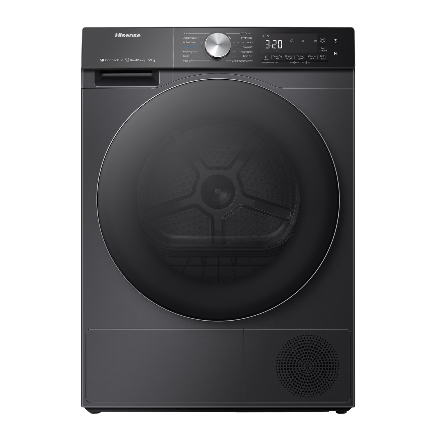 Hisense Dh5s102bb - Warmtepompdroger 10 Kg 64 Db Energielabel C