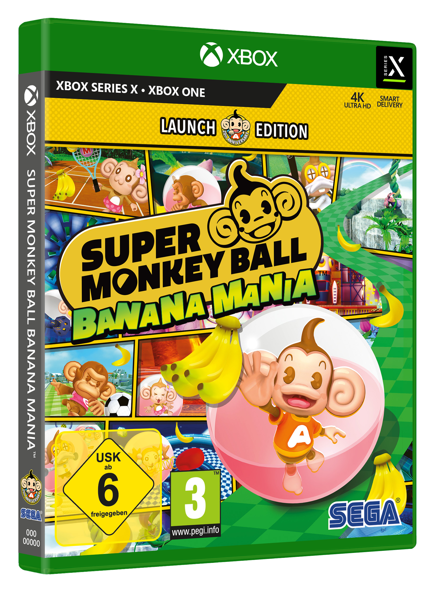 Super Monkey Ball: Banana Mania - Édition de lancement - Xbox One & Xbox Series X - allemand