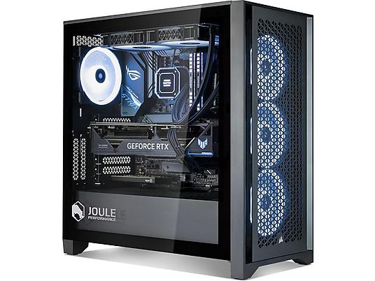 JOULE PERFORMANCE High End RTX4080S I9 32 Go 6 To - PC de gaming, Intel® Core™ i9, SSD 2 To + HDD 4 To, 32 Go de RAM, GeForce RTX™ 4080 Super™ (16 Go, GDDR6X), noir