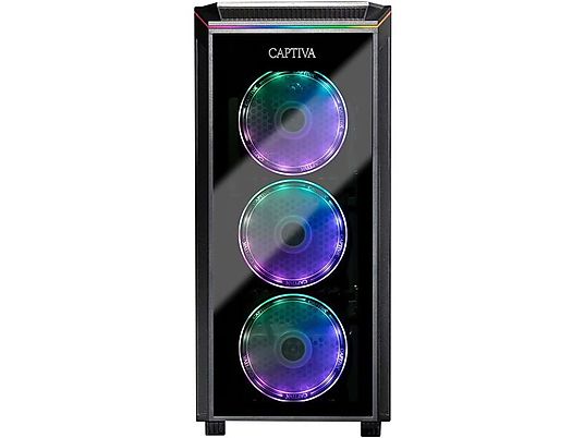 CAPTIVA 81240 - Ordinateur de bureau, Intel® Core™ i9, 2000 GB SSD, 32 GB RAM, NVIDIA HD Graphics (16 GB, DDR5), Noir