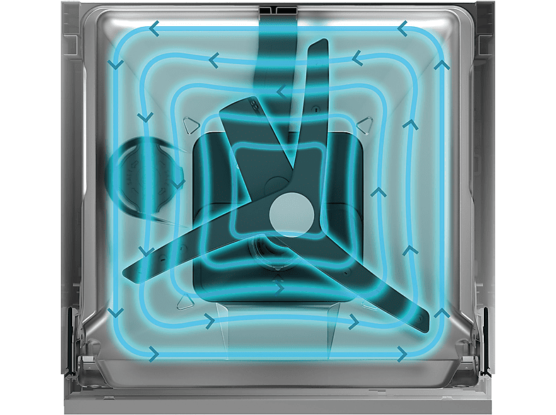 BEKO BDFN26441SC Geschirrspüler (Freistehend mit Unterbaumöglichkeit, 598 mm breit, 44 dB (A), C)