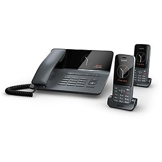 GIGASET PRO FUSION BUNDLE - Telefono cordless / Telefono VoIP Segreteria Telefonica (Black)