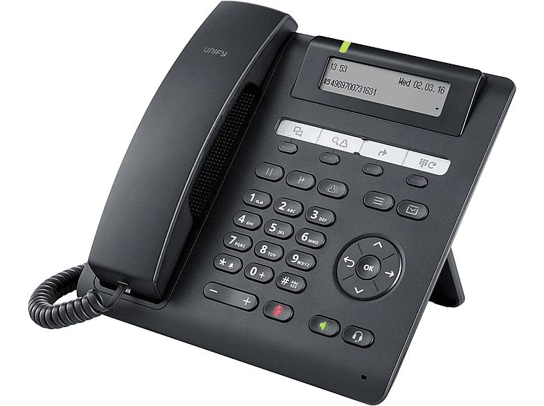 UNIFY SIP CP205 | VoIP-Telefon schnurgebunden (Schwarz) | MediaMarkt