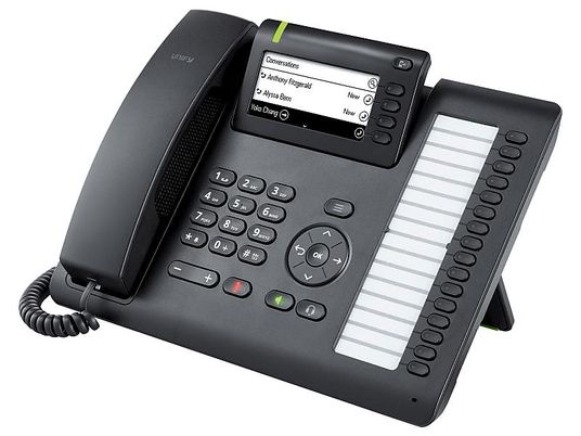 UNIFY SIP CP400 - Téléphone VoIP filaire (Noir)