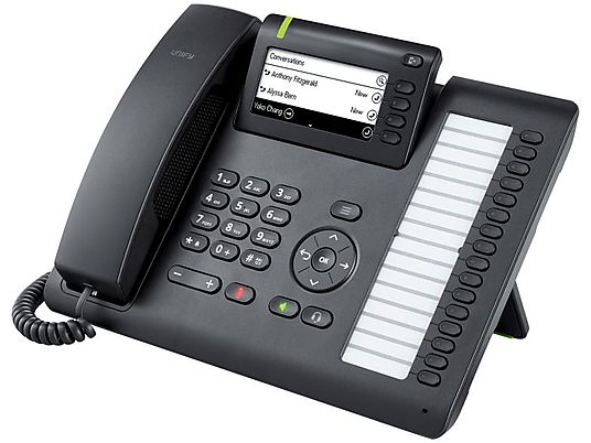 UNIFY SIP CP400 - VoIP-Telefon schnurgebunden (Schwarz)