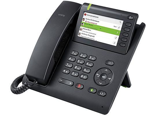 UNIFY SIP CP600 - Téléphone VoIP filaire (Noir)