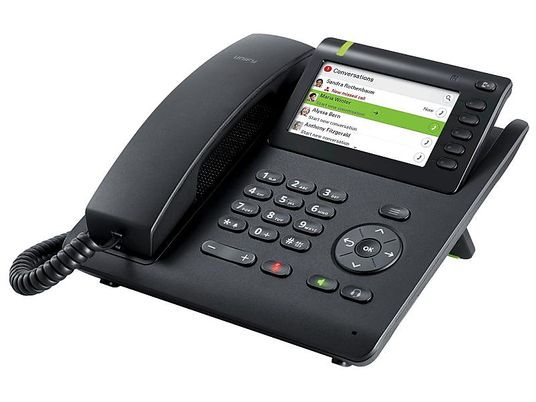 UNIFY SIP CP600 - VoIP-Telefon schnurgebunden (Schwarz)