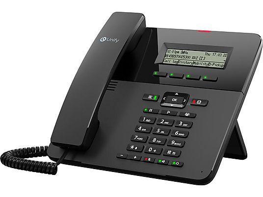 UNIFY SIP OPENSCAPE CP210 - Téléphone (Noir)