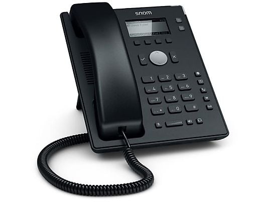 SNOM D120 - Schnurgebundenes Telefon (Schwarz)