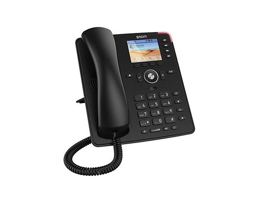SNOM D713 - Telefono cablato (Black)