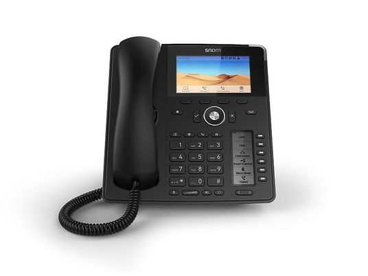 SNOM D785N - Telefono cablato (Black)