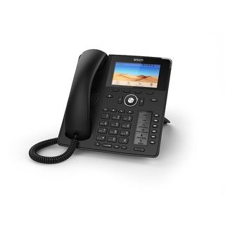 SNOM D785N - Téléphone filaire (Noir)