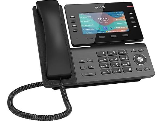 SNOM D862 - VoIP-Telefon schnurgebunden (Schwarz)