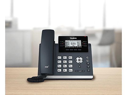 YEALINK SIP-T42U - Téléphone VoIP filaire (Noir)