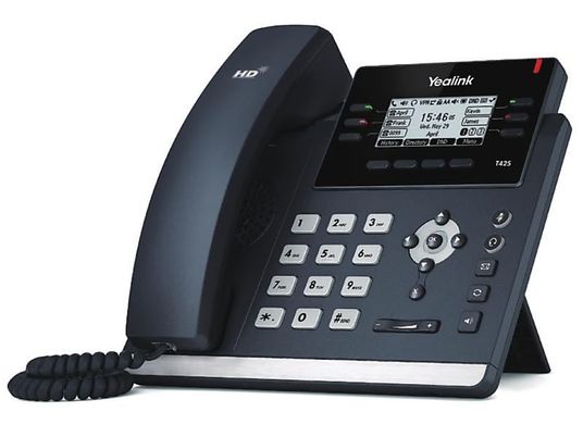 YEALINK SIP-T42U - Telefono VoIP cablato (Black)