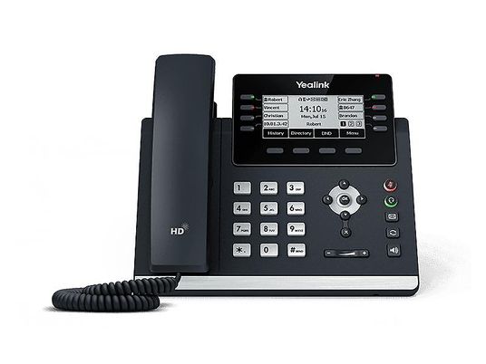 YEALINK SIP-T43U - Téléphone VoIP filaire (Gris)