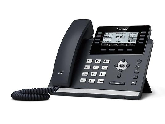 YEALINK SIP-T43U - Telefono VoIP cablato (Grigio)