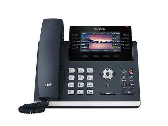YEALINK SIP-T46U - Téléphone VoIP filaire (Gris)