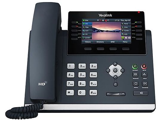 YEALINK SIP-T46U - VoIP-Telefon schnurgebunden (Grau)