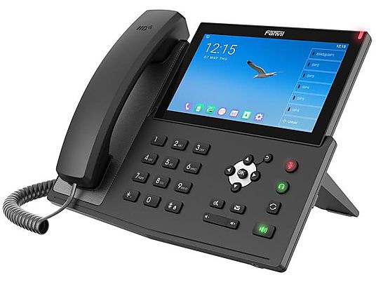 FANVIL X7A - VoIP-Telefon schnurgebunden (Schwarz)