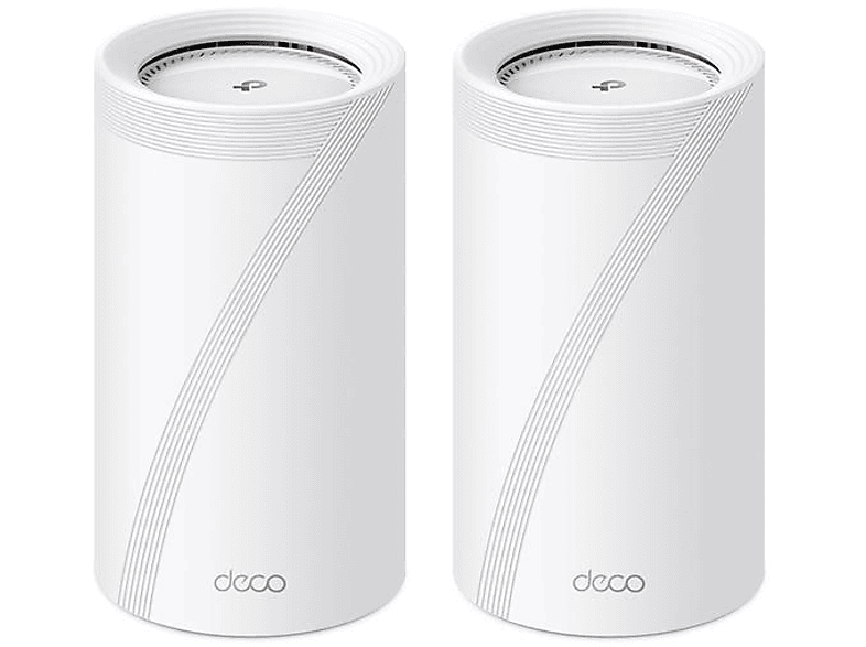 TP-LINK Deco BE85 2er Pack Wi-Fi 7 Mesh-WLAN-System, Weiß; WLAN-Mesh System