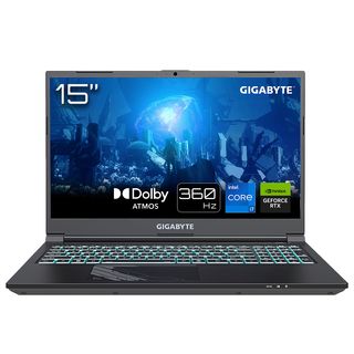 GIGABYTE G5, Gaming Notebook, mit 15,6 Zoll Display, Intel® Core™ i7,i7-13620H Prozessor, 16 GB RAM, 1 TB SSD, NVIDIA GeForce RTX™ 4060, Schwarz, Windows 11 Home (64 Bit)