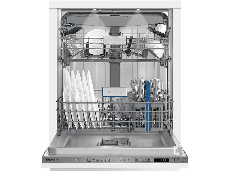 GRUNDIG GNVP4510CW Geschirrspüler (vollintegrierbar, 598 mm breit, 42 dB (A), A)