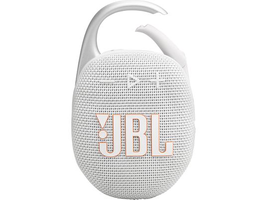 JBL CLIP 5 - Altoparlanti Bluetooth (Bianco)