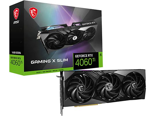 MSI GeForce RTX 4060 Ti GAMING X SLIM 16G - Carte graphique