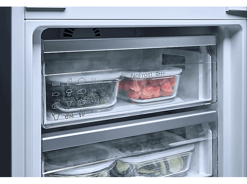 Frigorífico combi - Miele KDN 7724 E Active, No Frost, 177.2 cm, 260 l, DailyFresh ExtraCool, Blanco