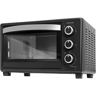 Minihorno eléctrico - Cecotec Bake&Toast 2300 Black, 1500 W, 23 l, 230°C, 3 modos, Temporizador, Black