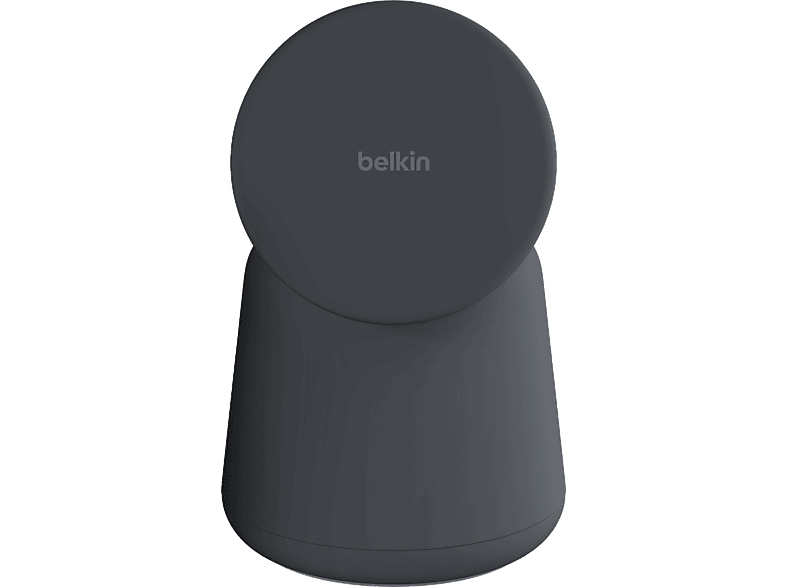 BELKIN 2-in-1 Wireless Charging Dock with MagSafe 15 W Wireless Şarj Cihazı Siyah_0