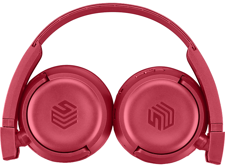 CELLULARLINE Music Sound Vibe Bluetooth Kulak Üstü Kulaklık Kırık Kırmızı_2