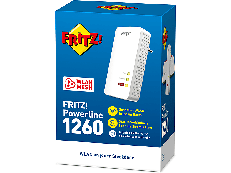 AVM FRITZ!Powerline 1260 — Foto 2 von 4