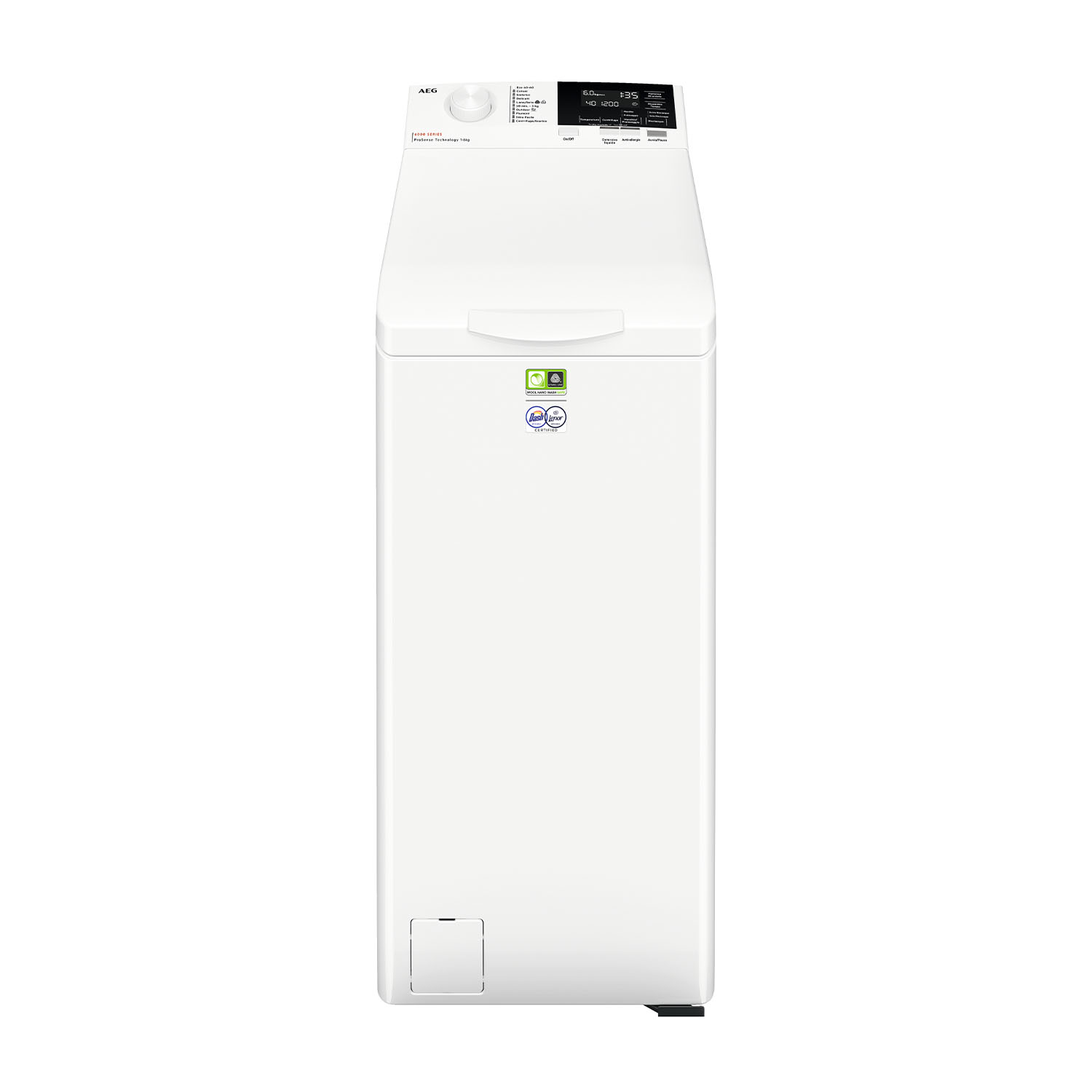 AEG Ltr6G26A Lavatrice Carica Alto, Caricamento dall'alto, 6 kg, 59,9 cm, Classe A