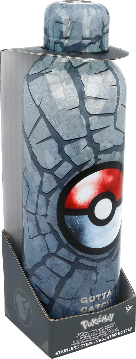 STOR ST.STEEL BOTTLE POKEMON POKEBALL 515ML - 