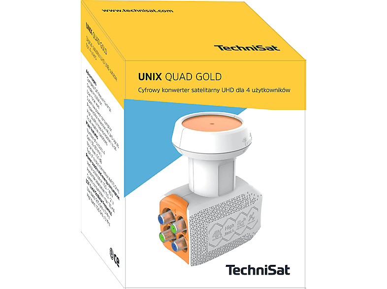 Konwerter Technisat Unix Quad Gold LNB – zdjęcie 3